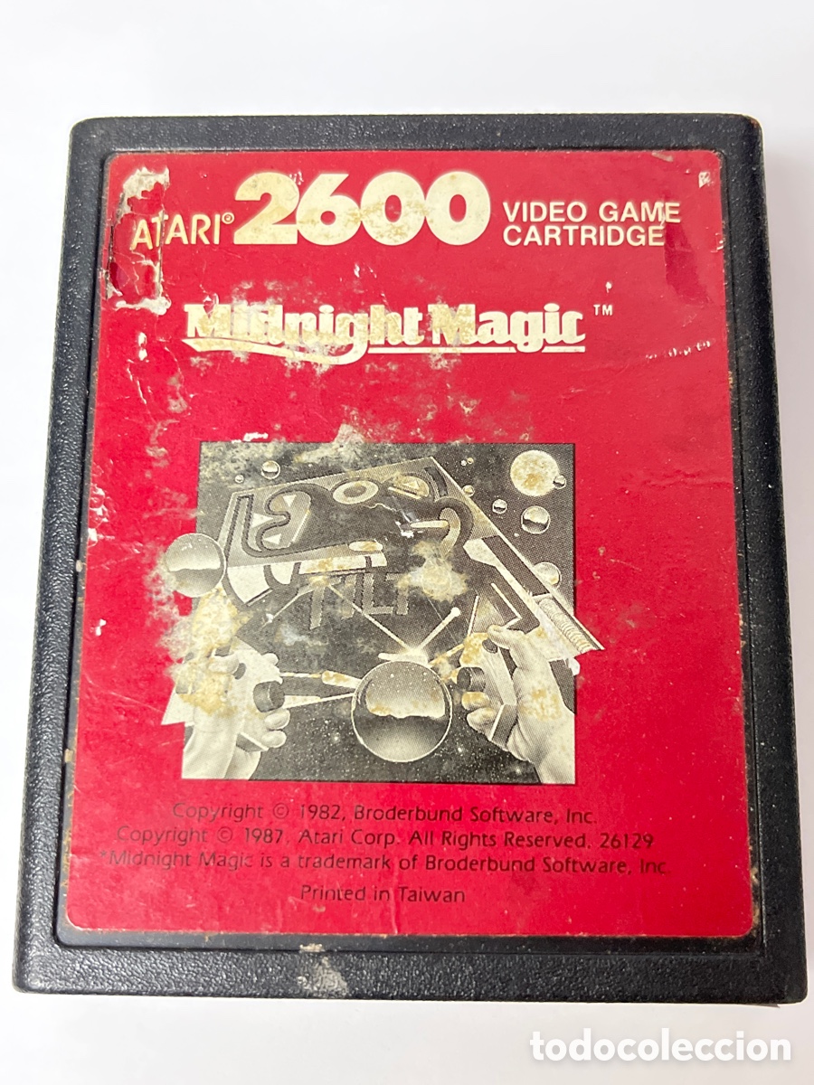Videojuegos y consolas: Juego video Atari 2600 - Midnight Magic /GB9 - Foto 1