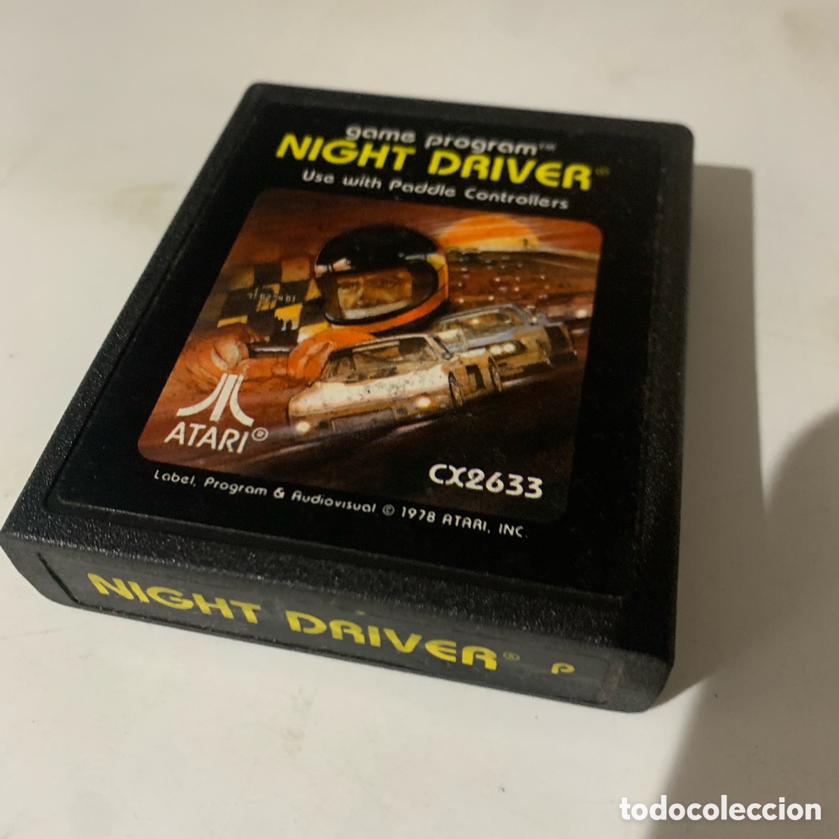 Videojuegos y consolas: juego cartucho para la consola atari 2600 night driver - Foto 1
