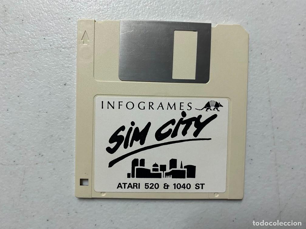 Videojuegos y consolas: SIM CITY (S&Oacute;LO DISCO) - VIDEOJUEGO ATARI ST - STE - Foto 1