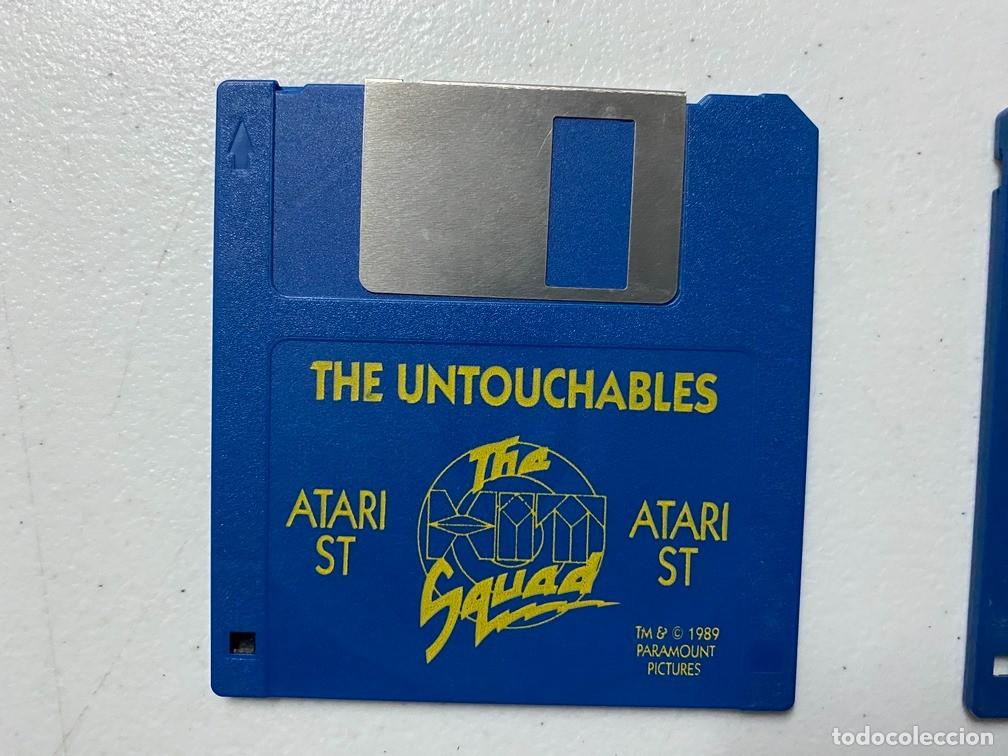 Videojuegos y consolas: LOS INTOCABLES (S&Oacute;LO DISCO) - VIDEOJUEGO ATARI ST - STE - Foto 1
