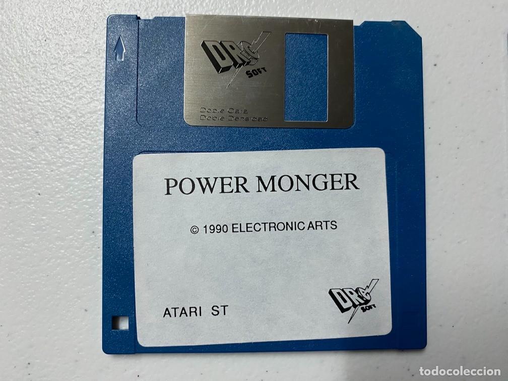 Videojuegos y consolas: POWER MONGER (S&Oacute;LO DISCO) - VIDEOJUEGO ATARI ST - STE - Foto 1