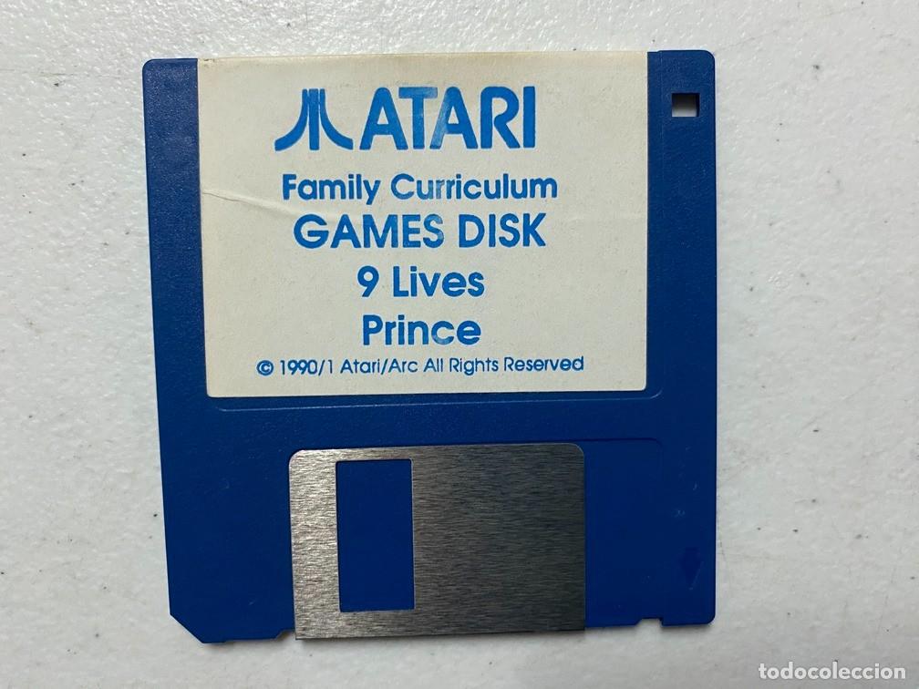 Videojuegos y consolas: 9 LIVES / PRINCE (S&Oacute;LO DISCO) - VIDEOJUEGO ATARI ST - STE - Foto 1