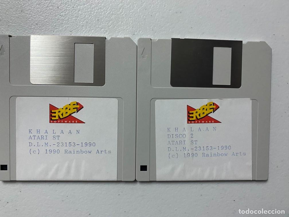 Videojuegos y consolas: KHALAAK (S&Oacute;LO DISCOS) - VIDEOJUEGO ATARI ST - STE - Foto 1