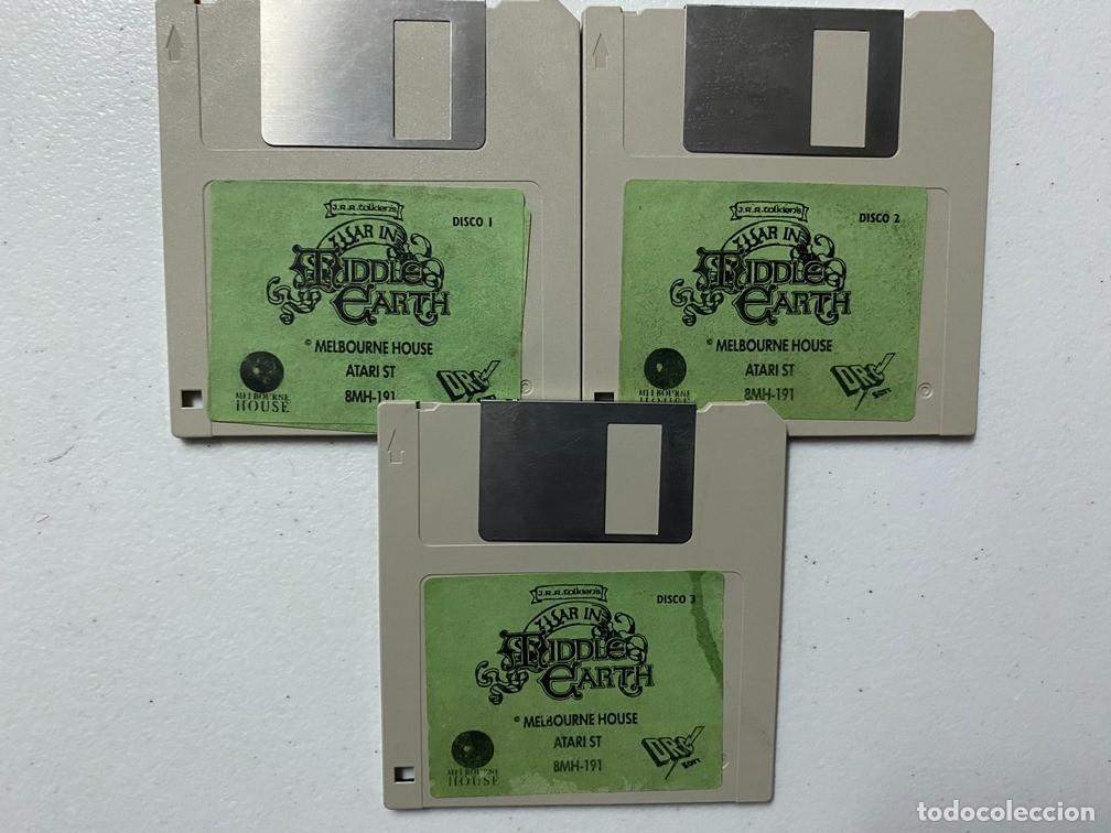 Videojuegos y consolas: WAR IN MIDDLE EARTH (S&Oacute;LO DISCOS) - VIDEOJUEGO ATARI ST - STE - Foto 1