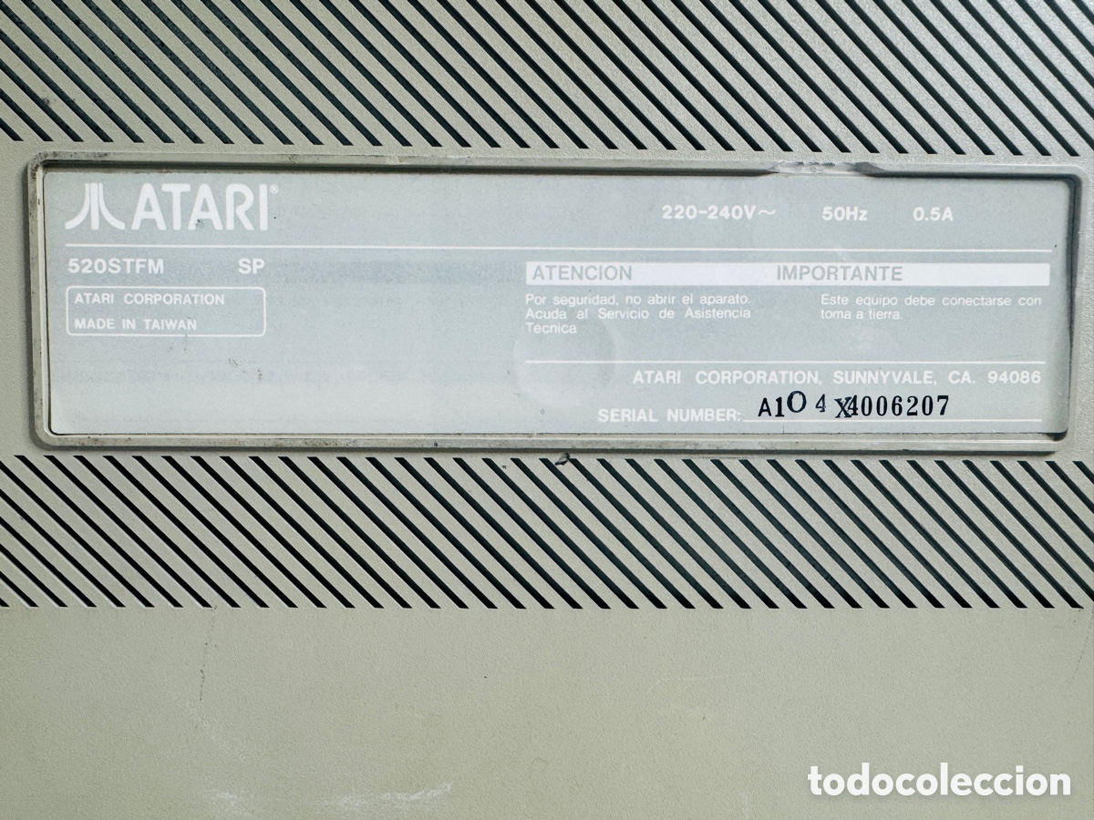 Videojuegos y consolas: Atari 520 ST Serie Oro - Foto 11