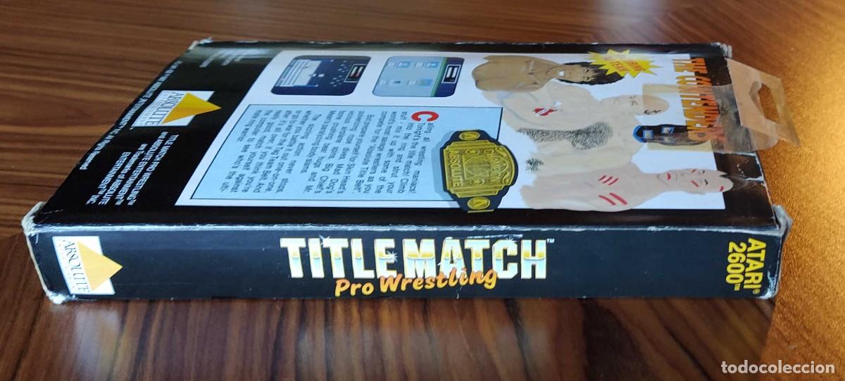 Videojuegos y consolas: Title Match Atari 2600 VCS PAL - Foto 5