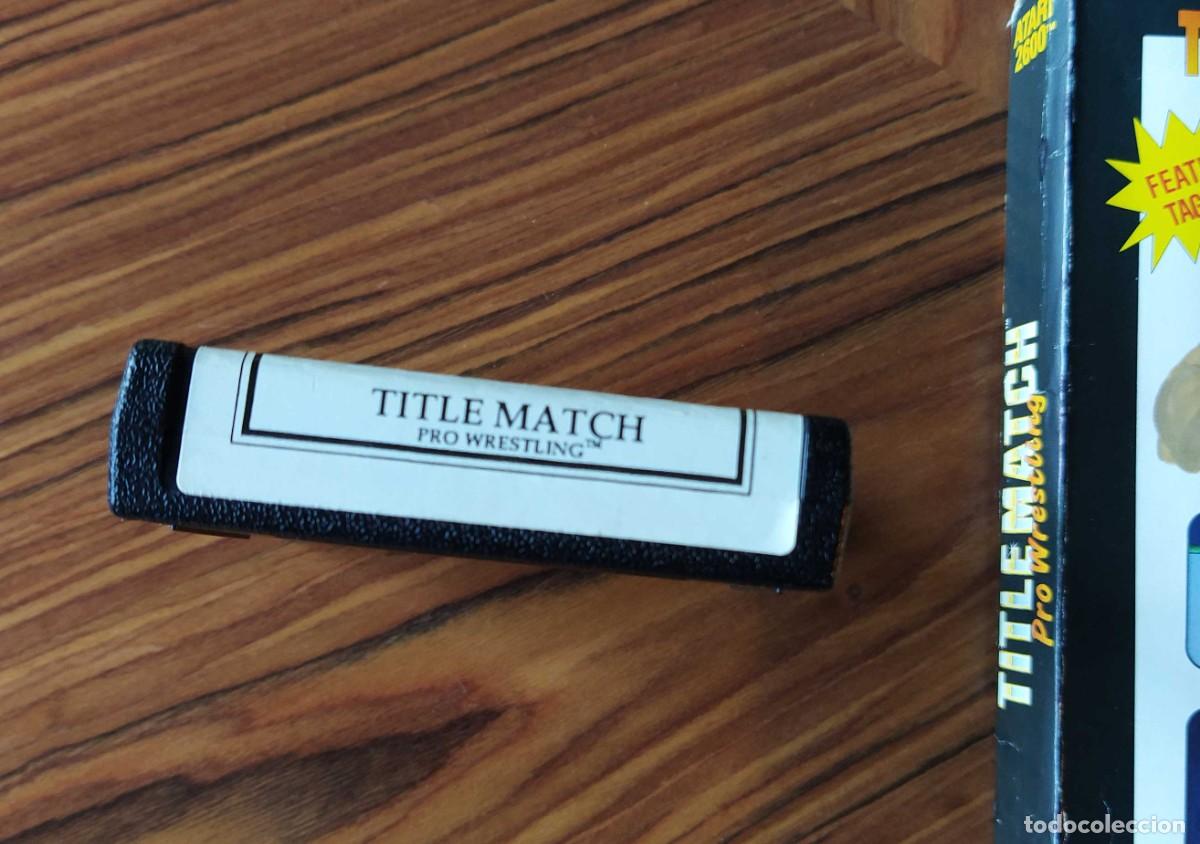 Videojuegos y consolas: Title Match Atari 2600 VCS PAL - Foto 9