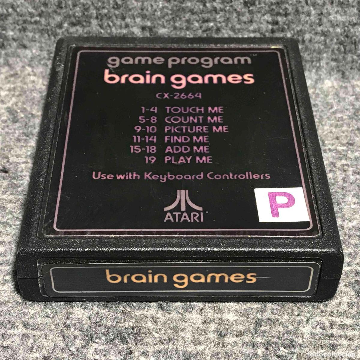 Videojuegos y consolas: BRAIN GAMES ATARI 2600 - Foto 1
