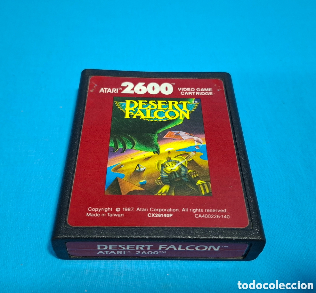 Videojuegos y consolas: JUEGO CARTUCHO - DESERT FALCON - ATARI 2600, 1987 - Foto 1