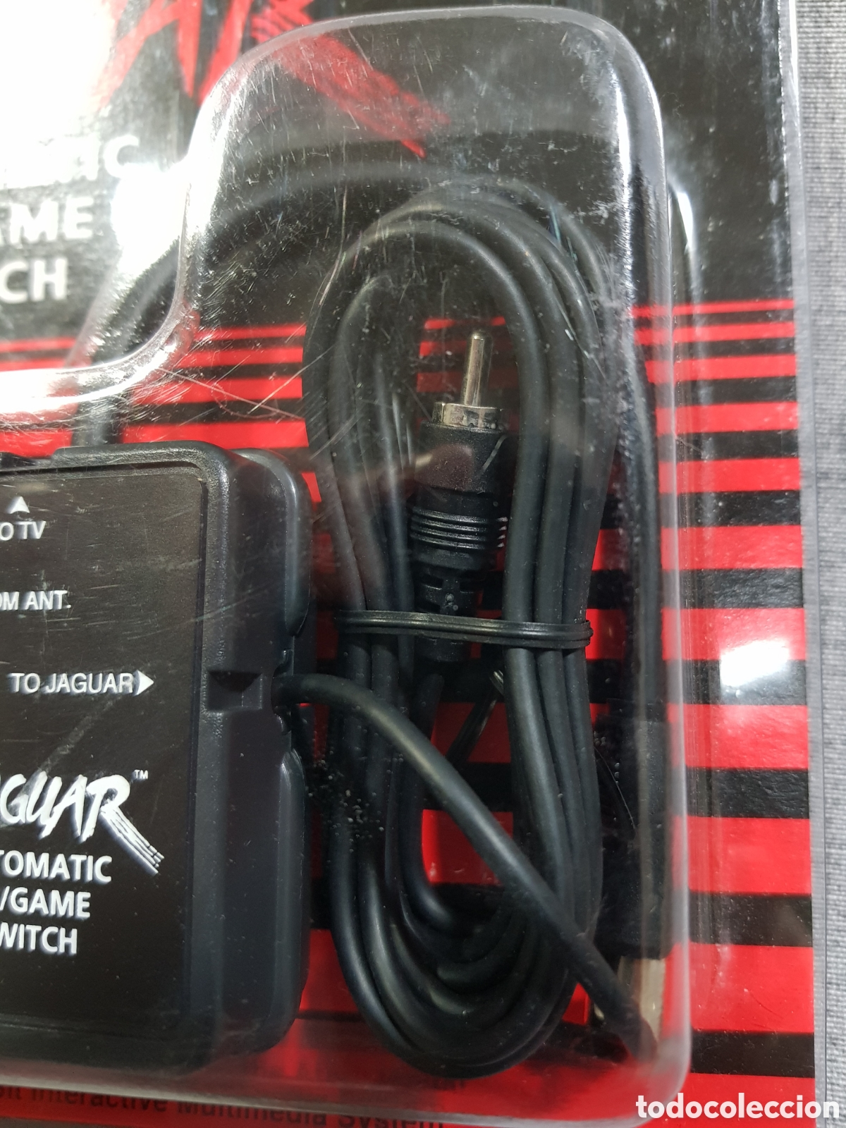 Videojuegos y consolas: ATARI JAGUAR J8908 AUTOMATIC TV/GAME SWITCH CONMUTADOR AUTOM&Aacute;TICO. EN BL&Iacute;STER. SIN USO. - Foto 4