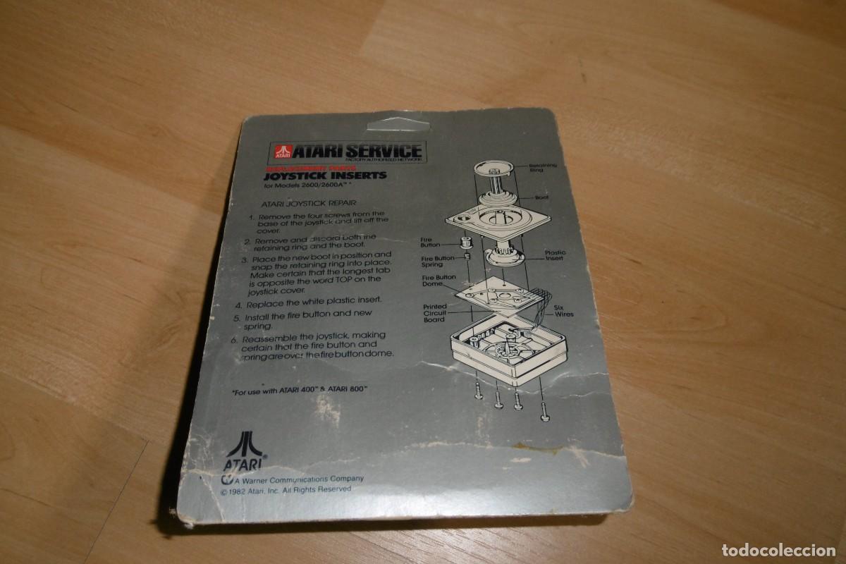 Videojuegos y consolas: REPUESTO ORIGINAL PALANCAS JOYSCTICK ATARI 2600 - Foto 7