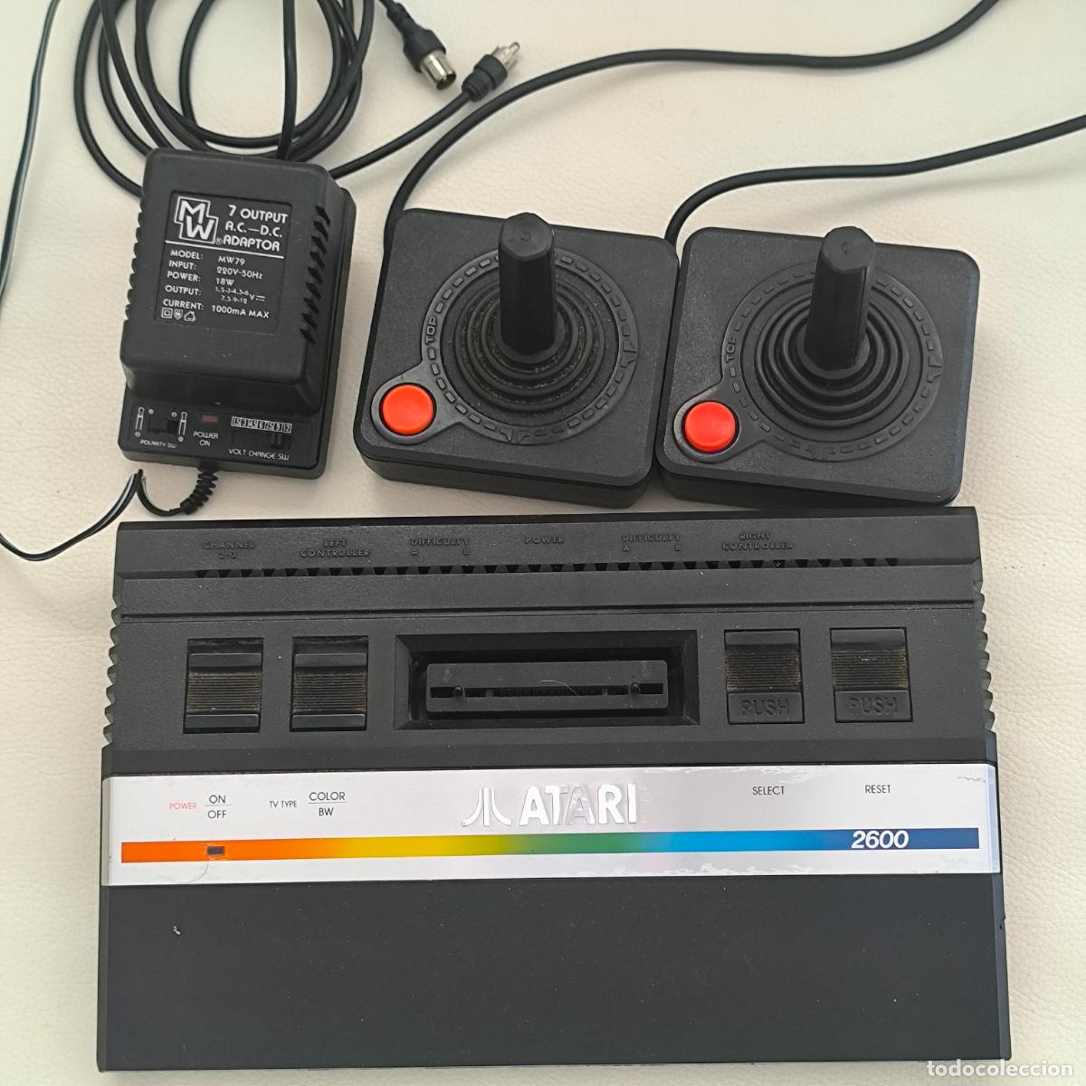 Videojuegos y consolas: Consola Atari 2600 Jr. Slim PAL Completa - Foto 1