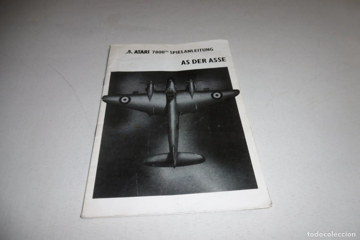 Videojuegos y consolas: ATARI 7800 MANUAL ALEM&Aacute;N AS DER ASSE - Foto 1