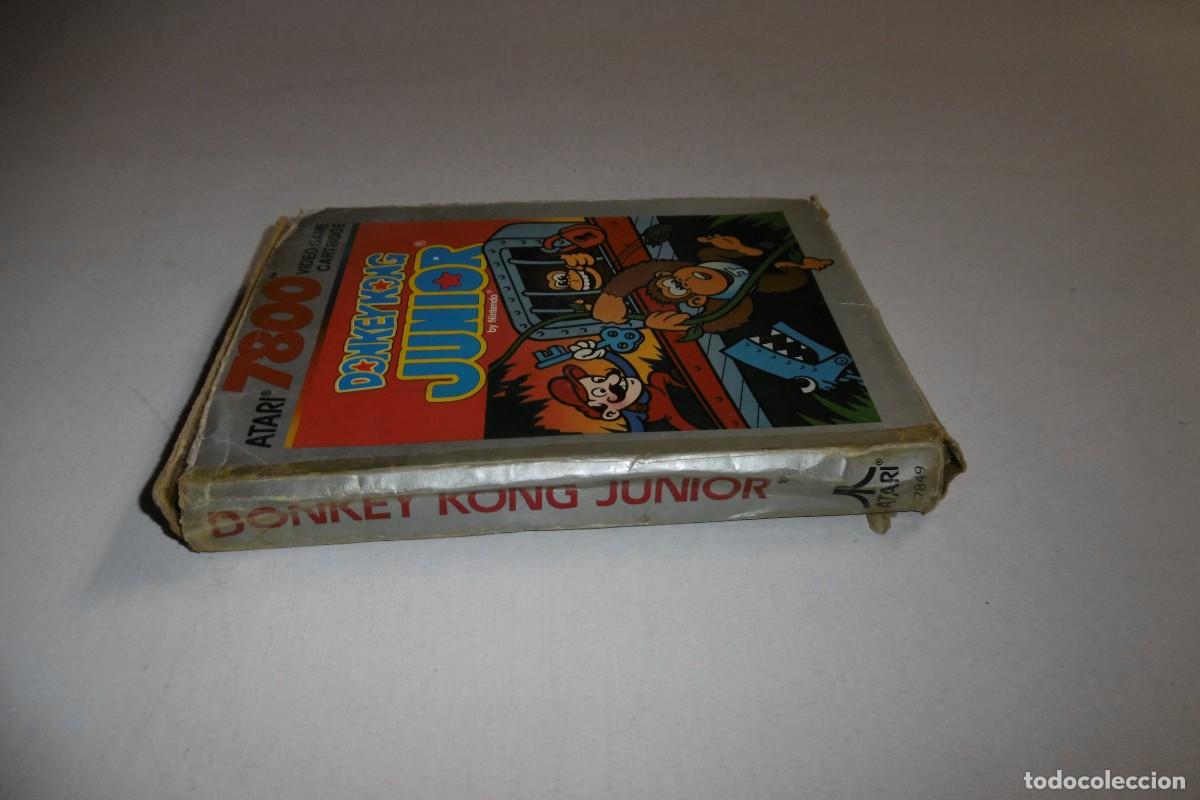 Videojuegos y consolas: ATARI 7800 CAJA DONKEY KONG JUNIOR - Foto 2