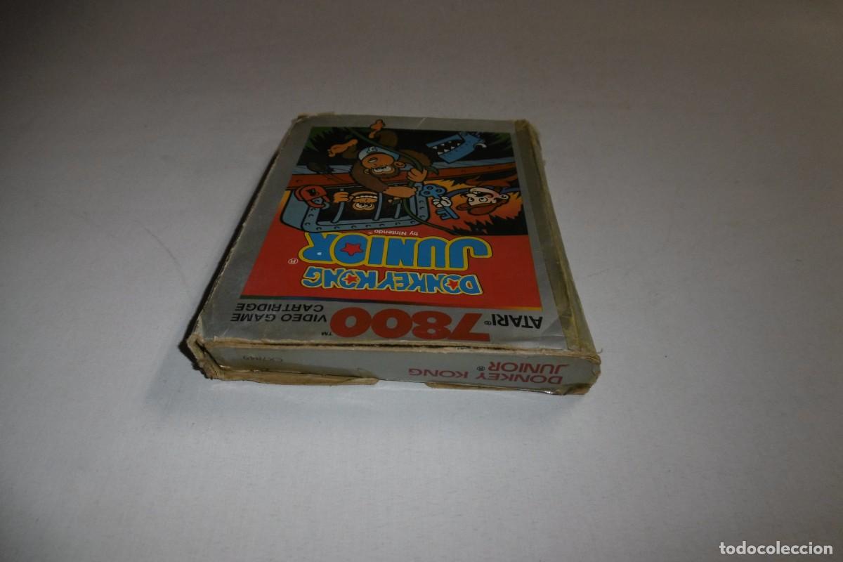 Videojuegos y consolas: ATARI 7800 CAJA DONKEY KONG JUNIOR - Foto 3