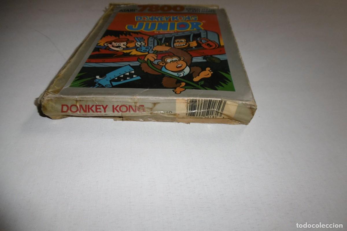Videojuegos y consolas: ATARI 7800 CAJA DONKEY KONG JUNIOR - Foto 5