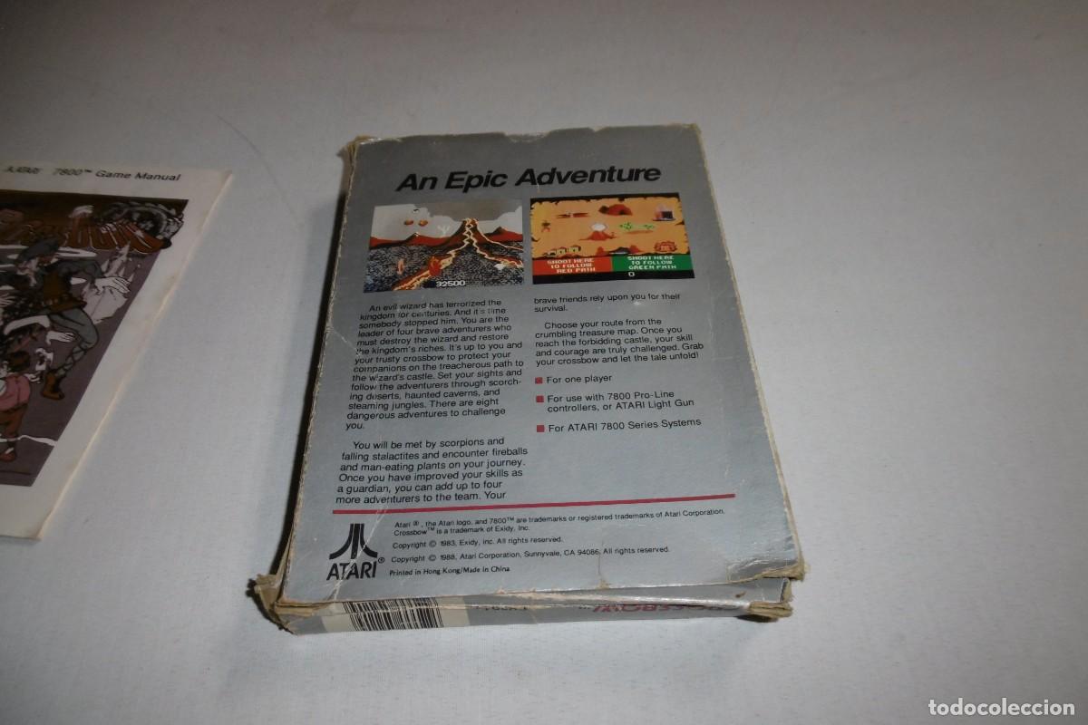 Videojuegos y consolas: ATARI 7800 CAJA Y MANUAL CROSSBOW - Foto 5