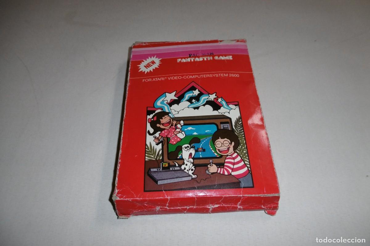 Videojuegos y consolas: ATARI 2600 Caja FANTASTIC GAME PACMAN - Foto 1