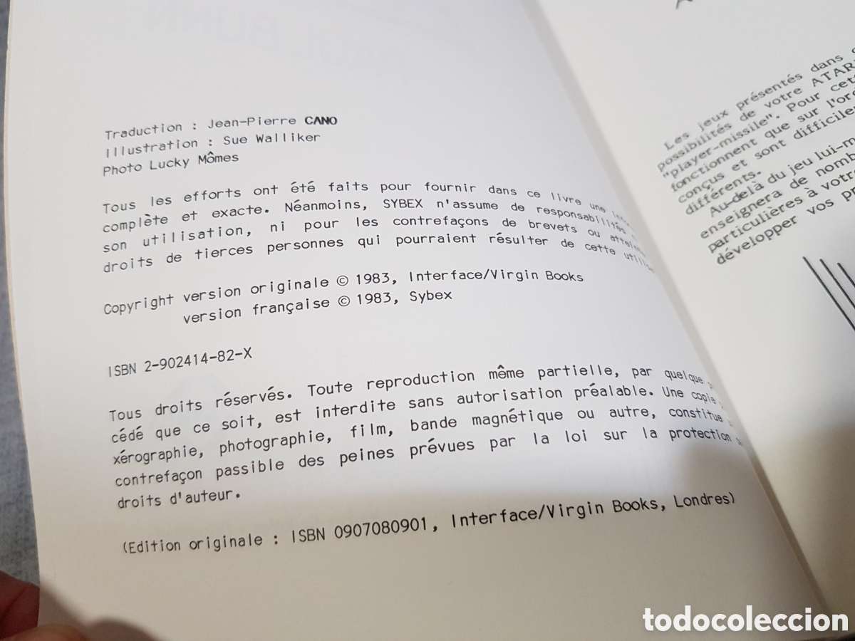 Videojuegos y consolas: ATARI JEUX EN BASIC SUR ATARI + CONNAITRE LE BASIC ATARI (MANUALES EN FRANC&Eacute;S) - Foto 9