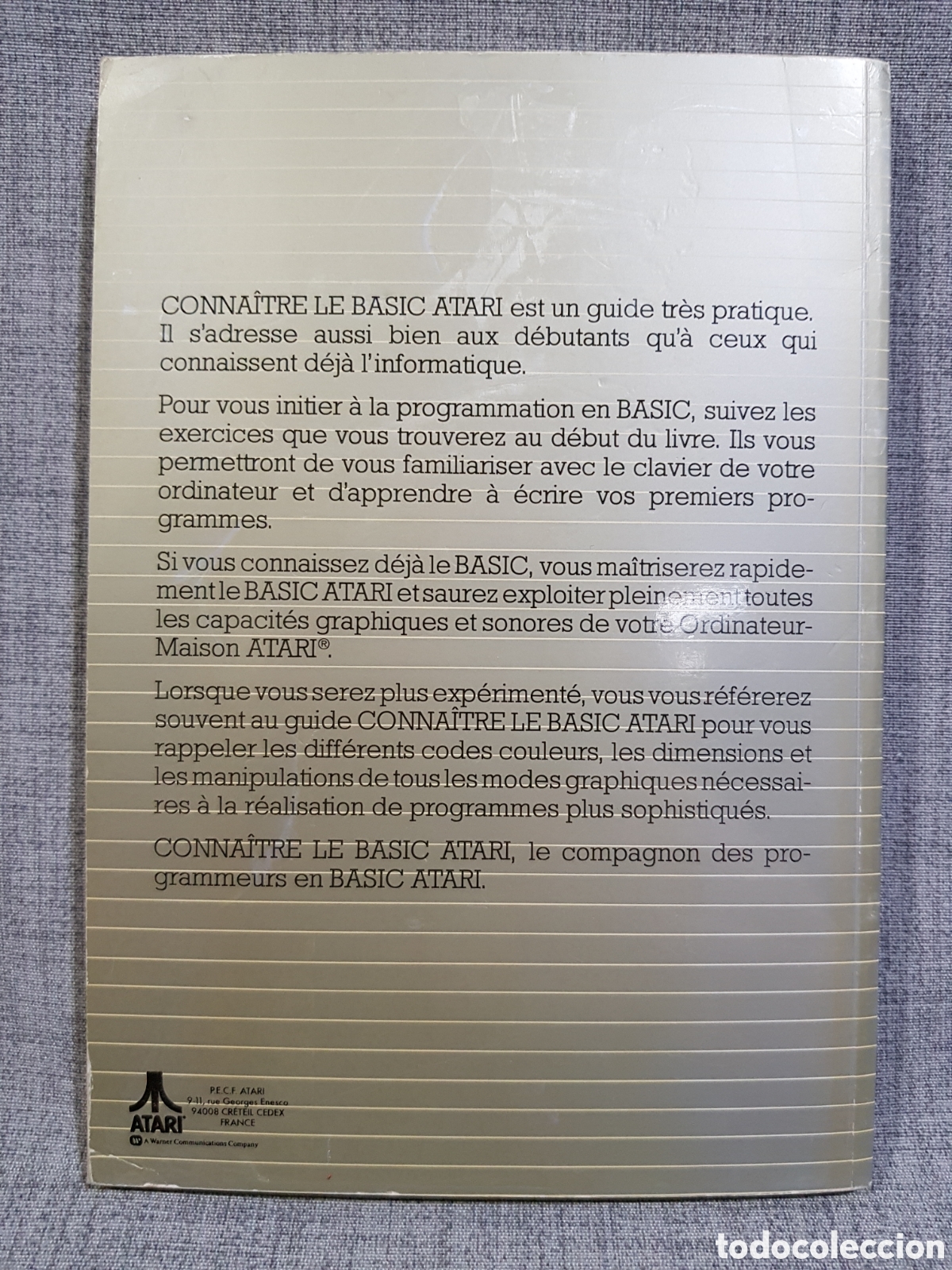 Videojuegos y consolas: ATARI JEUX EN BASIC SUR ATARI + CONNAITRE LE BASIC ATARI (MANUALES EN FRANC&Eacute;S) - Foto 14
