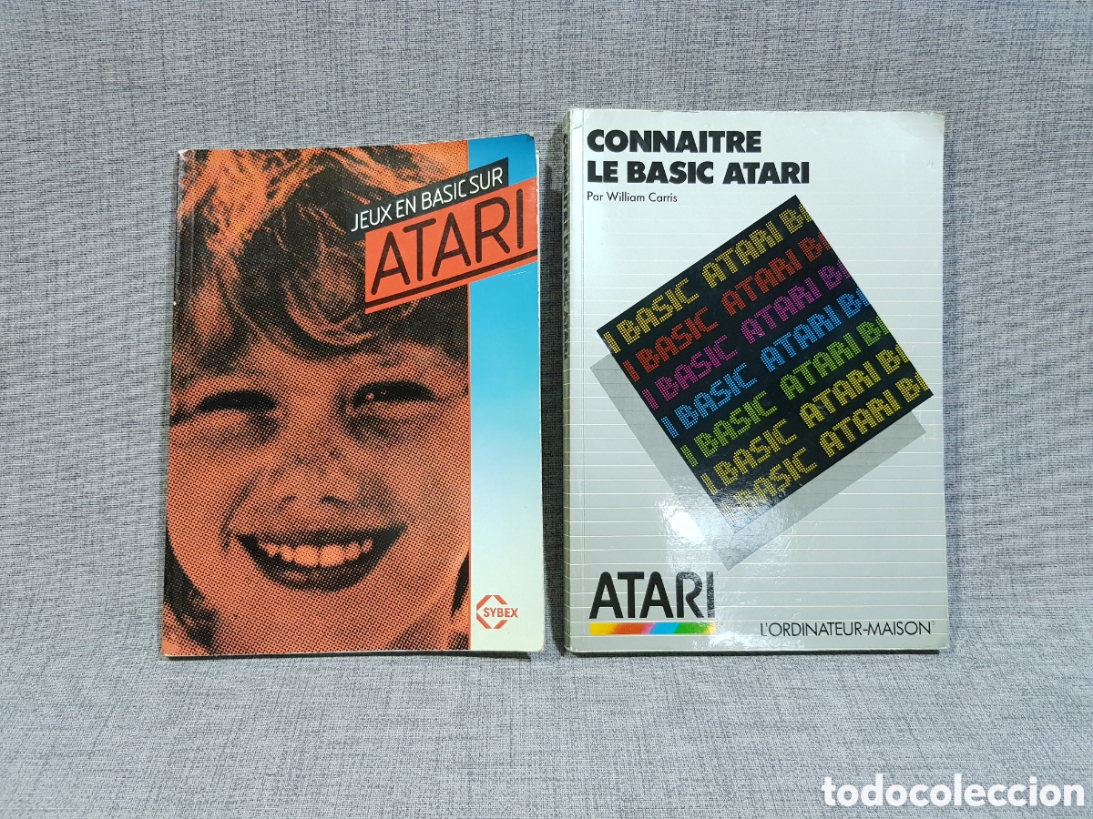 Videojuegos y consolas: ATARI JEUX EN BASIC SUR ATARI + CONNAITRE LE BASIC ATARI (MANUALES EN FRANC&Eacute;S) - Foto 1