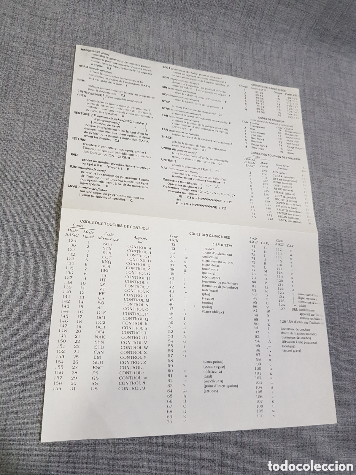 Videojuegos y consolas: ATARI BASIC MANUAL DE REFERENCIA (MULTILING&Uuml;E). TAIWAN, A&Ntilde;O 1983. - Foto 7