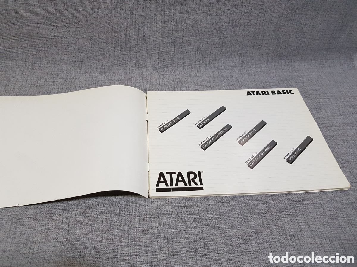 Videojuegos y consolas: ATARI BASIC MANUAL DE REFERENCIA (MULTILING&Uuml;E). TAIWAN, A&Ntilde;O 1983. - Foto 14