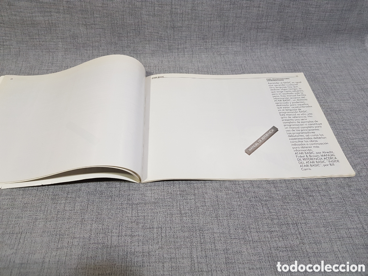 Videojuegos y consolas: ATARI BASIC MANUAL DE REFERENCIA (MULTILING&Uuml;E). TAIWAN, A&Ntilde;O 1983. - Foto 15