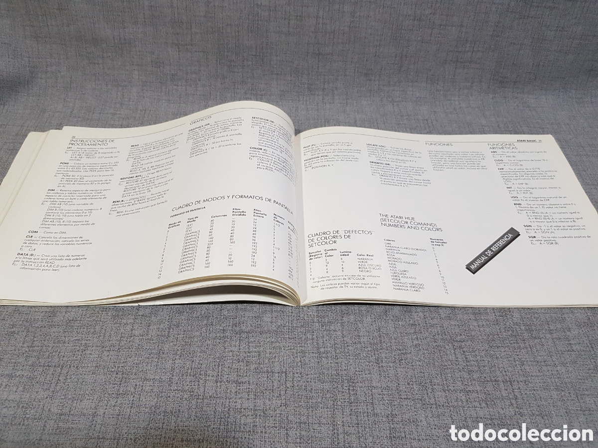 Videojuegos y consolas: ATARI BASIC MANUAL DE REFERENCIA (MULTILING&Uuml;E). TAIWAN, A&Ntilde;O 1983. - Foto 17