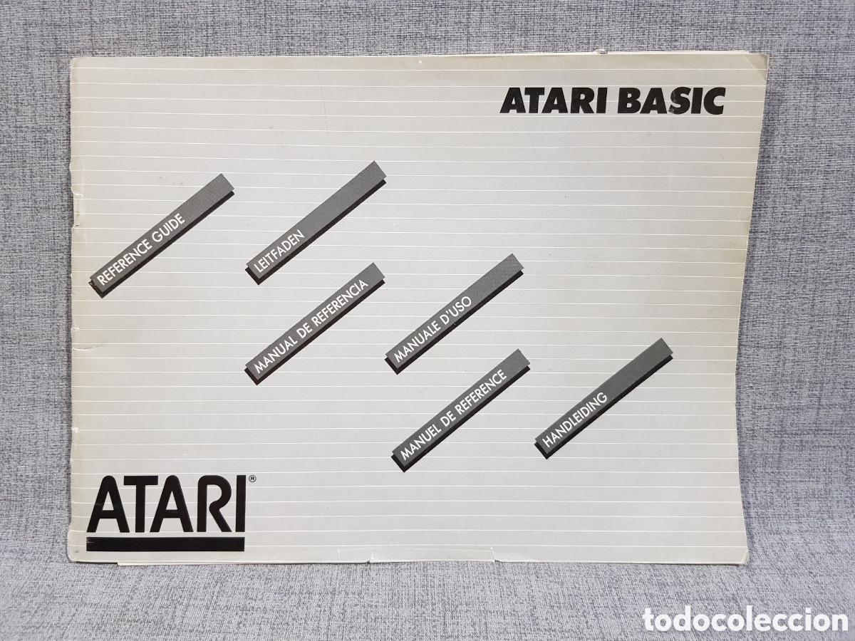 Videojuegos y consolas: ATARI BASIC MANUAL DE REFERENCIA (MULTILING&Uuml;E). TAIWAN, A&Ntilde;O 1983. - Foto 3