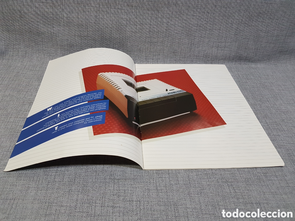 Videojuegos y consolas: ATARI MANUALES ATARI 1010 PROGRAM RECORDER OWNERS GUIDE + LECTEUR DE CASSETTE MANUEL DUTILISATION - Foto 8