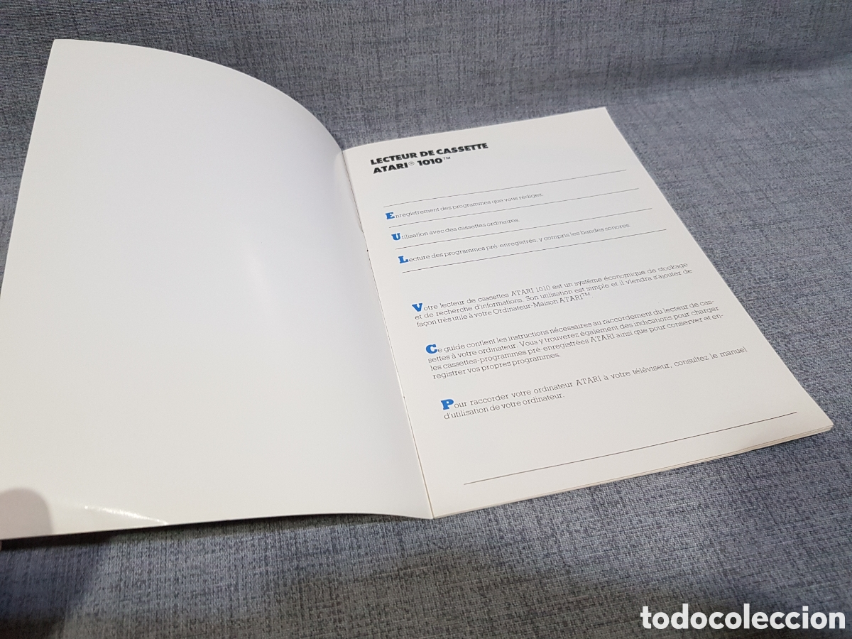 Videojuegos y consolas: ATARI MANUALES ATARI 1010 PROGRAM RECORDER OWNERS GUIDE + LECTEUR DE CASSETTE MANUEL DUTILISATION - Foto 15