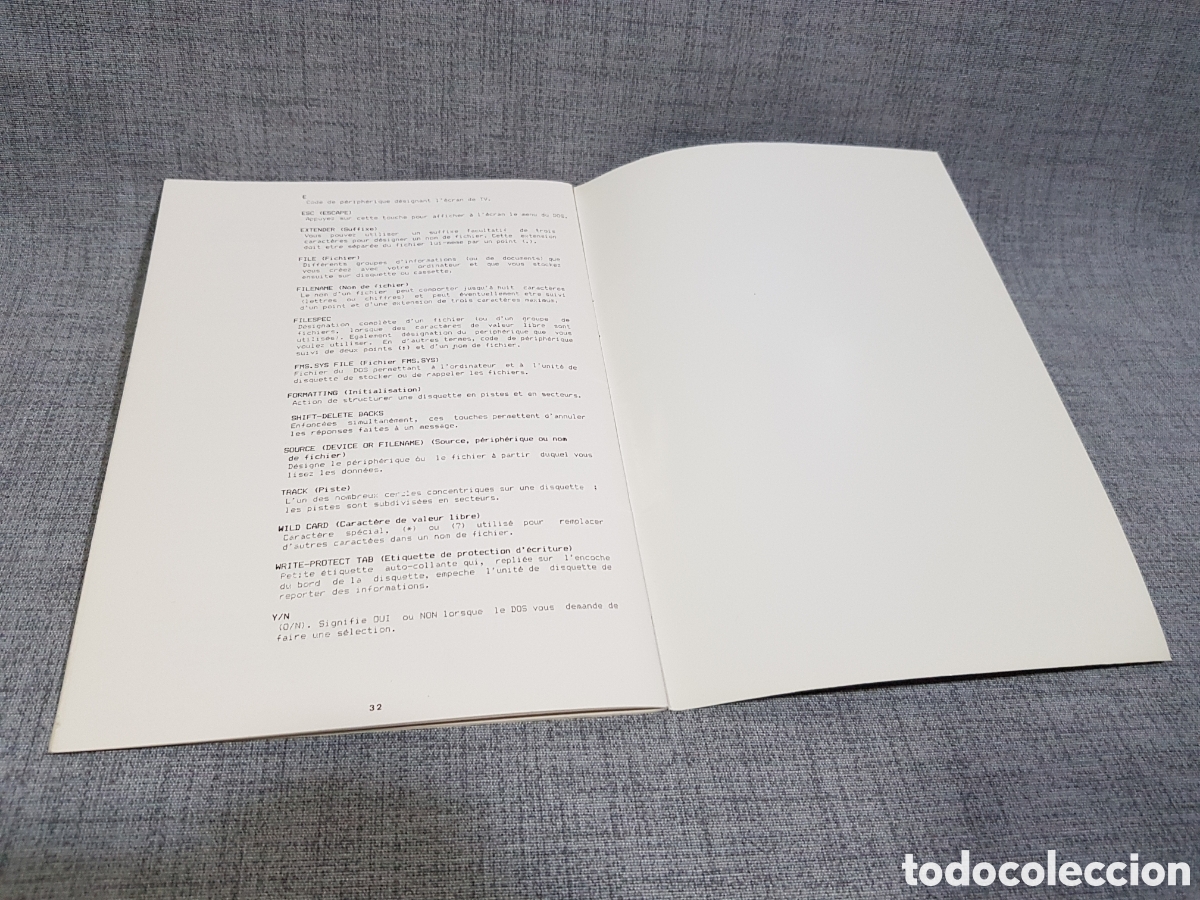 Videojuegos y consolas: ATARI DOS 3 SYSTEME DEXPLOITATION DE DISQUETTE (MANUEL DE REFERENCE ET INTRODUCTION) - Foto 14