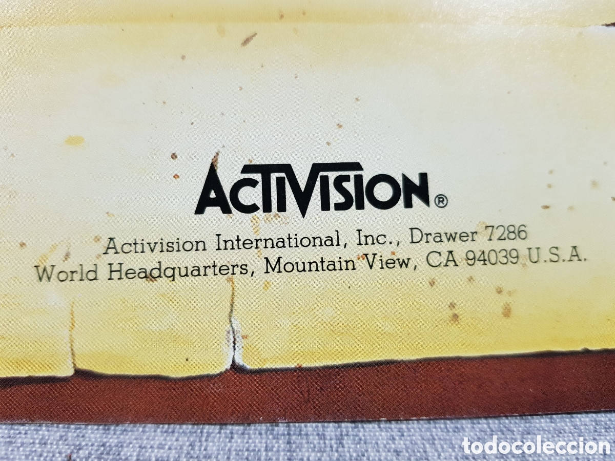 Videojuegos y consolas: ATARI PITFALL HARRYS DIARY ACTIVISION ATARI 2600 SERIES. MANUAL MULTILING&Uuml;E. A&Ntilde;O 1984 - Foto 3