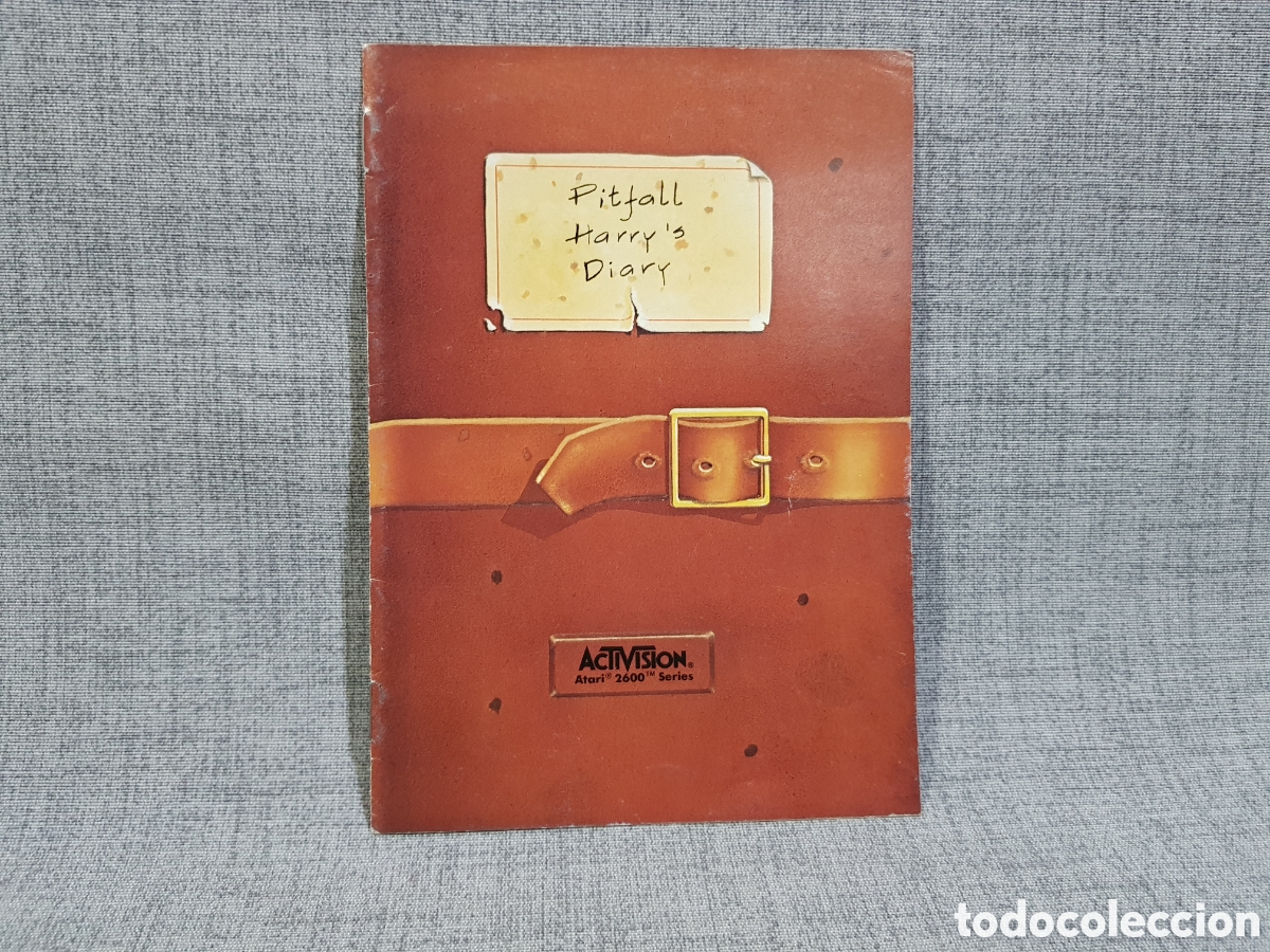 Videojuegos y consolas: ATARI PITFALL HARRYS DIARY ACTIVISION ATARI 2600 SERIES. MANUAL MULTILING&Uuml;E. A&Ntilde;O 1984 - Foto 1