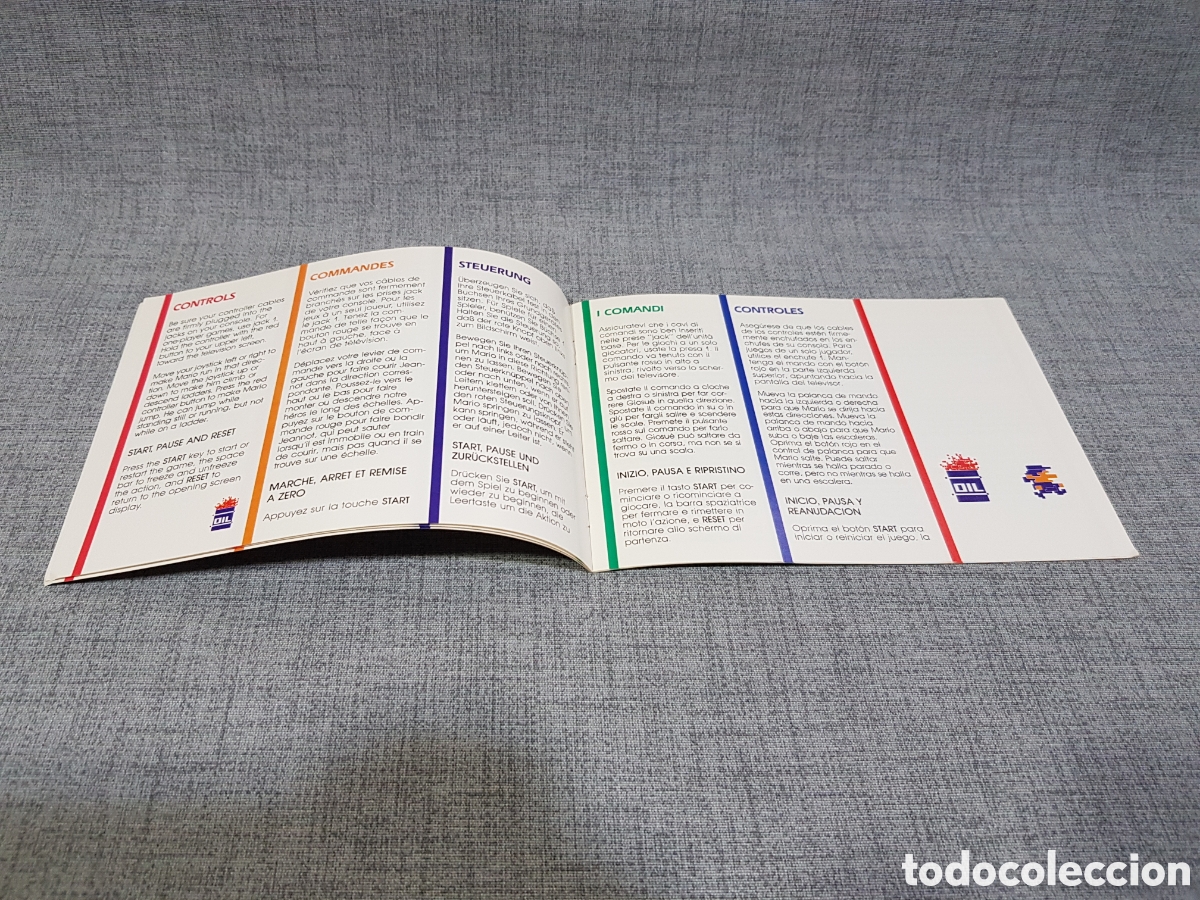 Videojuegos y consolas: ATARI DONKEY KONG MANUAL DEL JUEGO PARA ATARI. MULTILING&Uuml;E. A&Ntilde;O 1983 - Foto 4