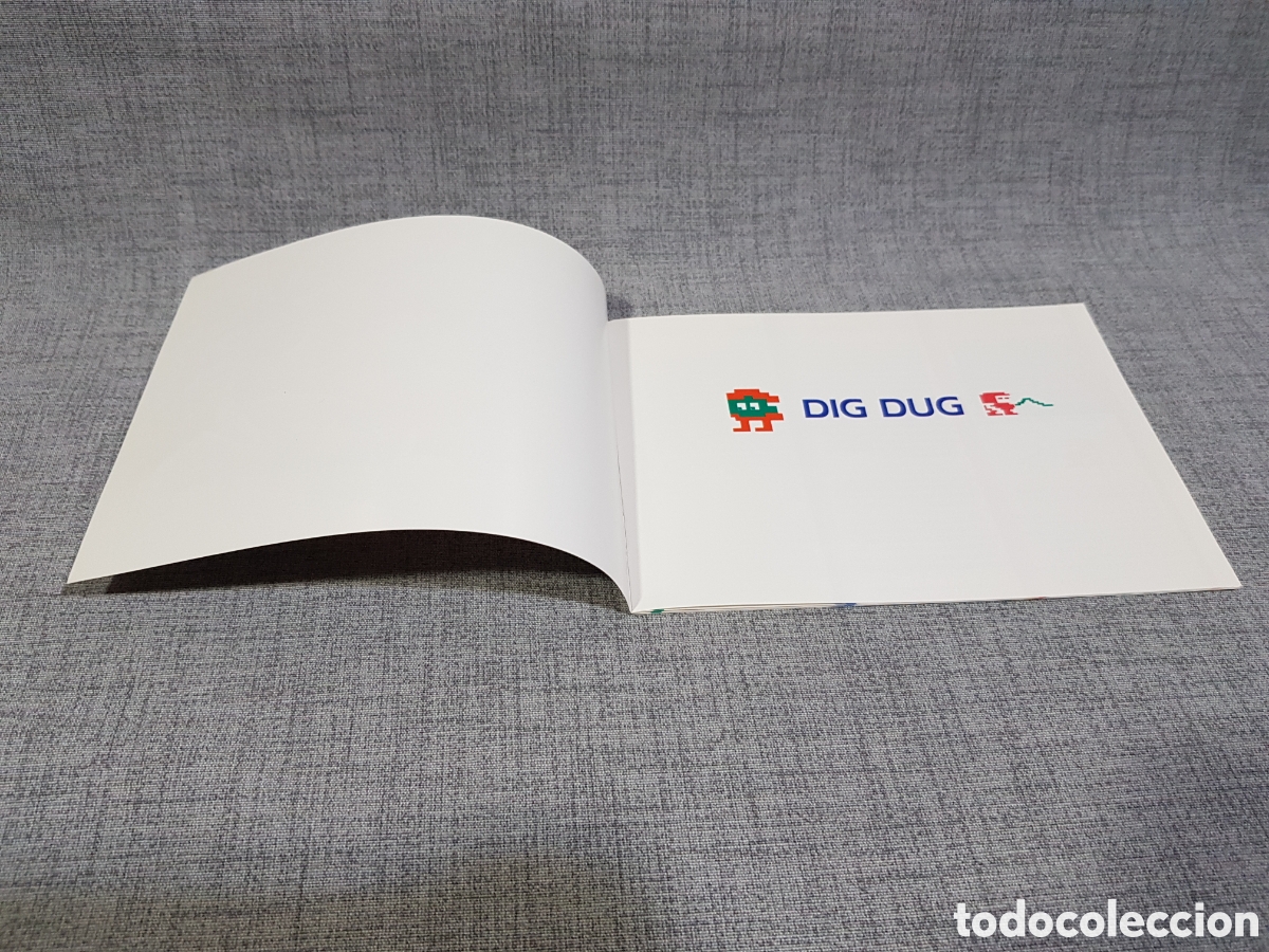 Videojuegos y consolas: ATARI DIG DUG MANUAL DEL JUEGO PARA ATARI. MULTILING&Uuml;E. A&Ntilde;O 1983 - Foto 2