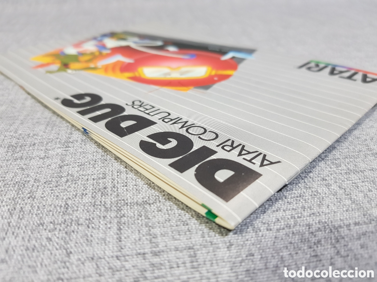 Videojuegos y consolas: ATARI DIG DUG MANUAL DEL JUEGO PARA ATARI. MULTILING&Uuml;E. A&Ntilde;O 1983 - Foto 14