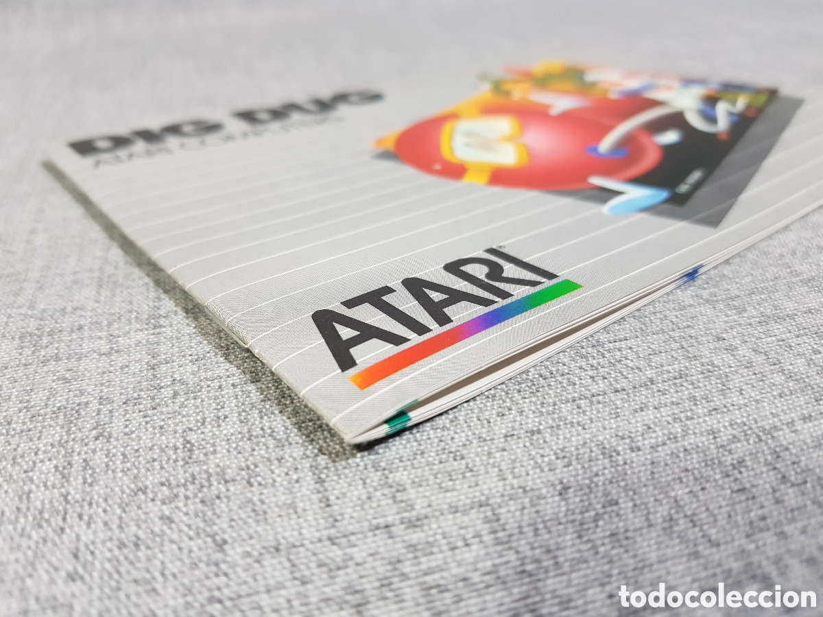 Videojuegos y consolas: ATARI DIG DUG MANUAL DEL JUEGO PARA ATARI. MULTILING&Uuml;E. A&Ntilde;O 1983 - Foto 17