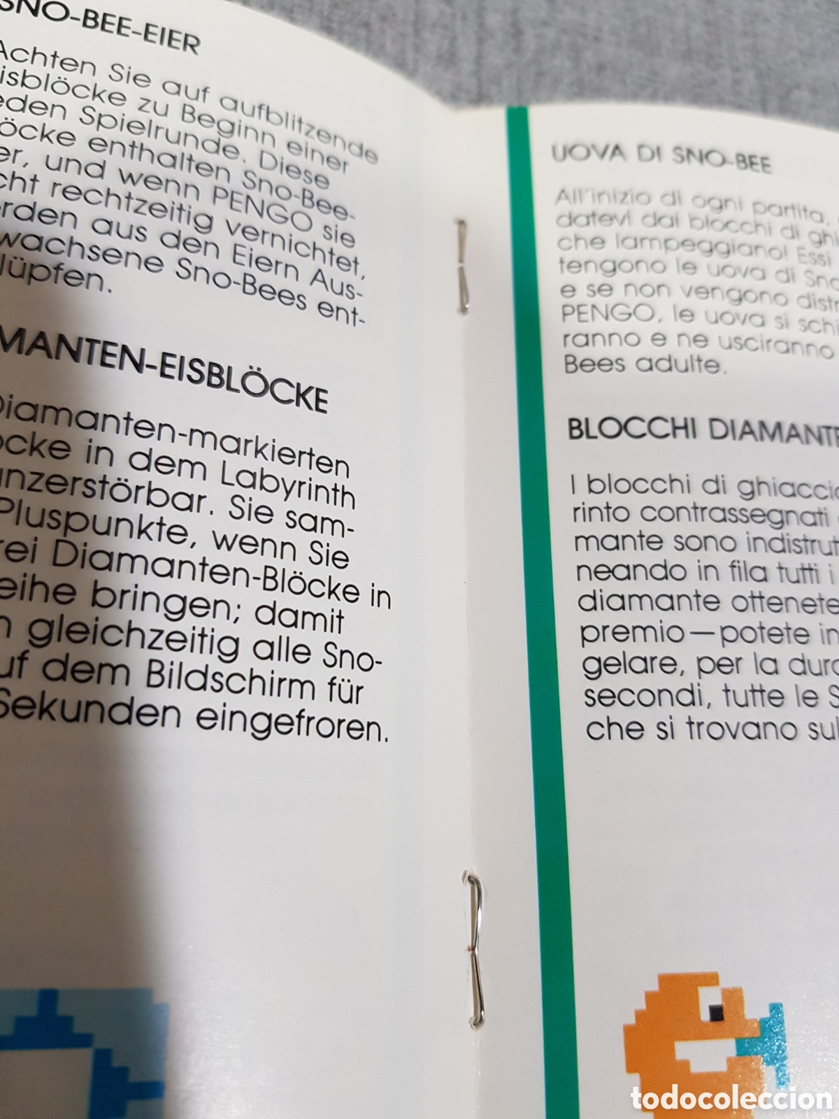 Videojuegos y consolas: ATARI PENGO MANUAL DEL JUEGO PARA ATARI. MULTILING&Uuml;E. A&Ntilde;O 1983 - Foto 5