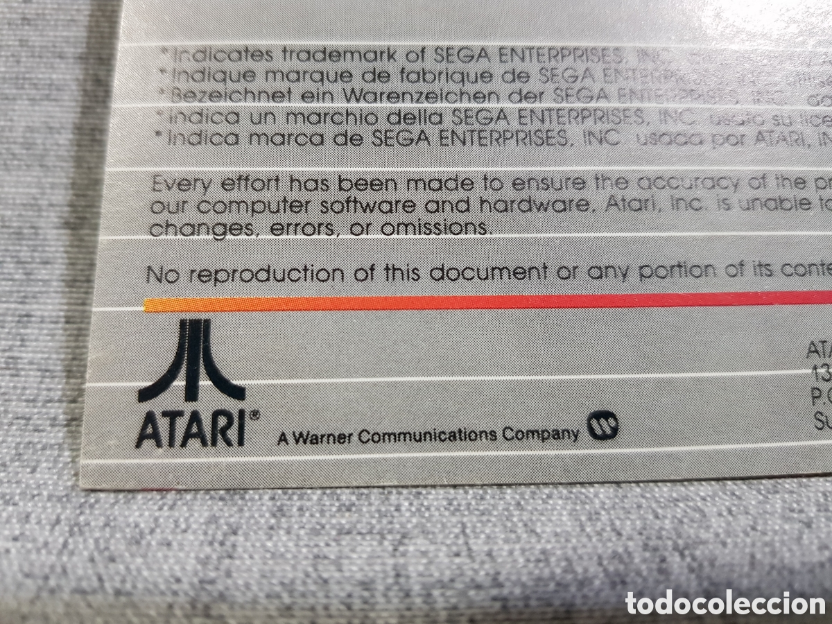 Videojuegos y consolas: ATARI PENGO MANUAL DEL JUEGO PARA ATARI. MULTILING&Uuml;E. A&Ntilde;O 1983 - Foto 9