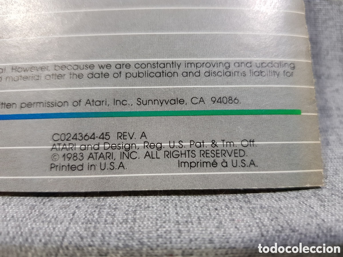 Videojuegos y consolas: ATARI PENGO MANUAL DEL JUEGO PARA ATARI. MULTILING&Uuml;E. A&Ntilde;O 1983 - Foto 11