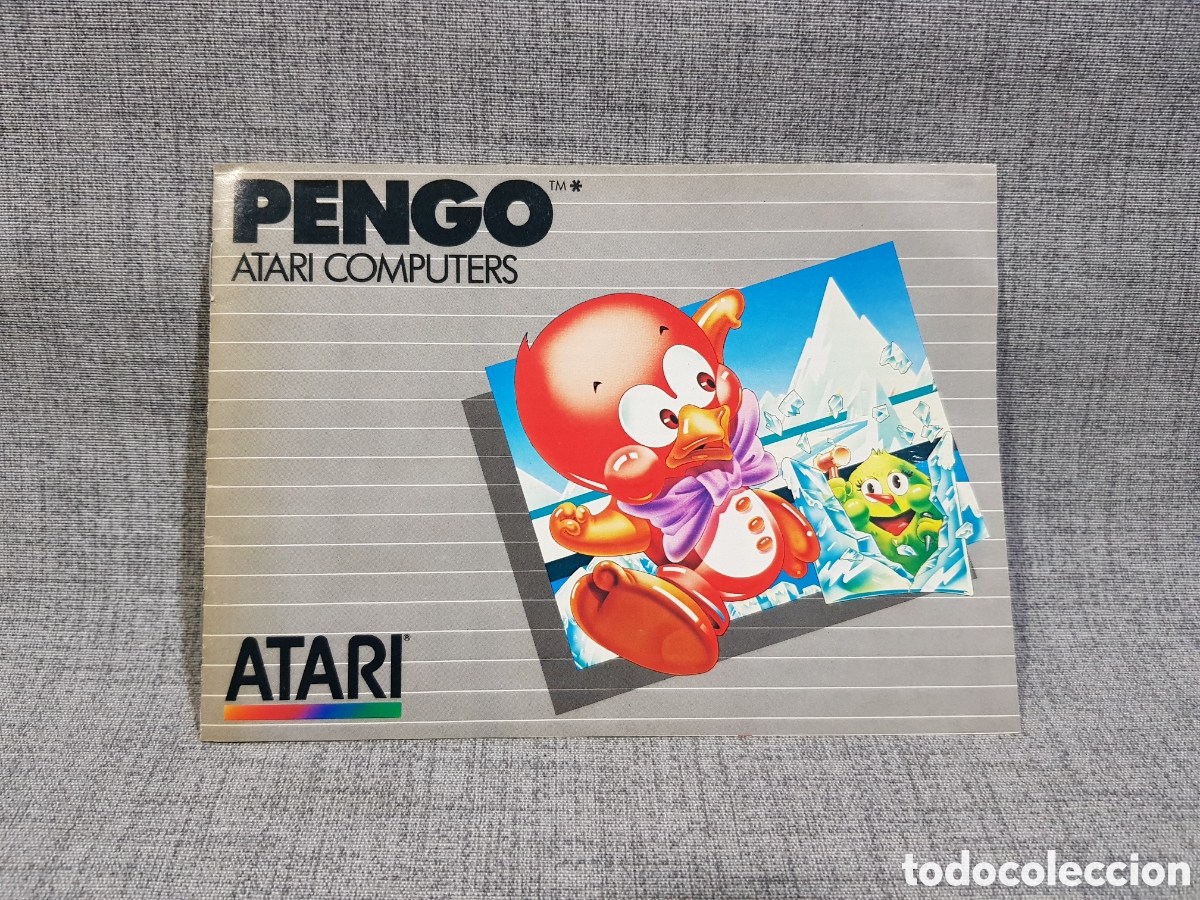 Videojuegos y consolas: ATARI PENGO MANUAL DEL JUEGO PARA ATARI. MULTILING&Uuml;E. A&Ntilde;O 1983 - Foto 1