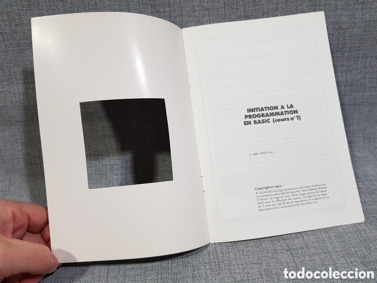 Videojuegos y consolas: ATARI (IDIOMA FRANC&Eacute;S) INICIACI&Oacute;N A LA PROGRAMACI&Oacute;N EN BASIC (MANUAL + CASETE). A&Ntilde;O 1981 - Foto 3