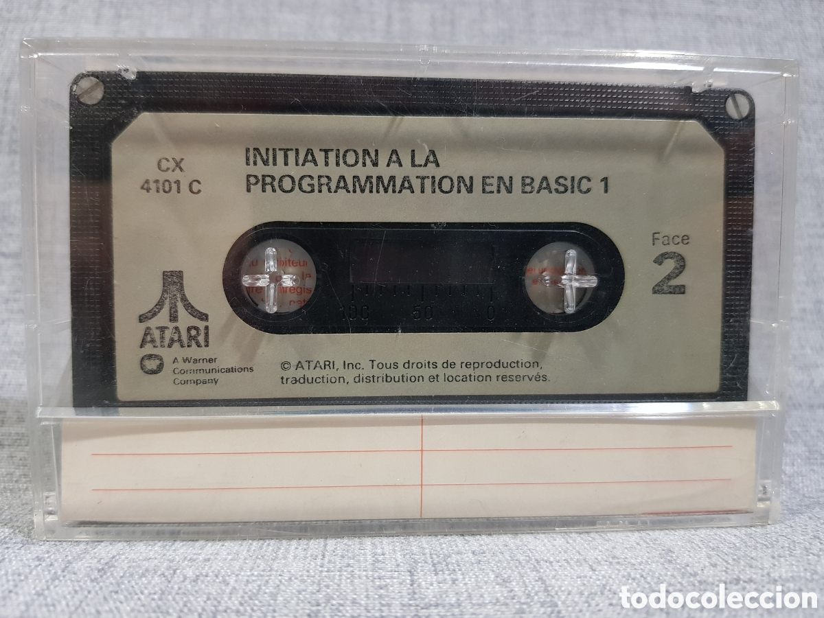 Videojuegos y consolas: ATARI (IDIOMA FRANC&Eacute;S) INICIACI&Oacute;N A LA PROGRAMACI&Oacute;N EN BASIC (MANUAL + CASETE). A&Ntilde;O 1981 - Foto 9