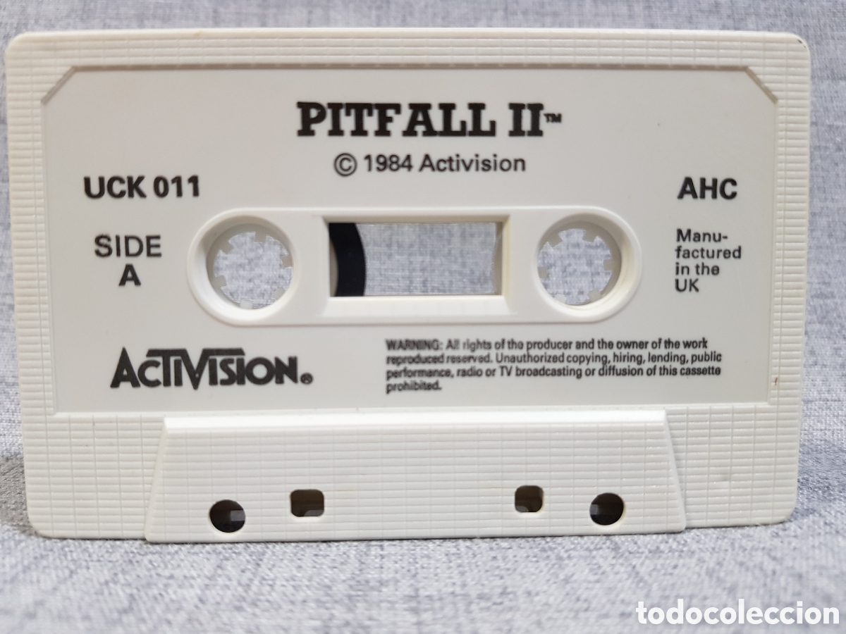 Videojuegos y consolas: ATARI ACTIVISION PITFALL II JUEGO EN CASETE + REGALO DE CINTA CASERA CON JUEGOS PROGRAMADOS - Foto 5