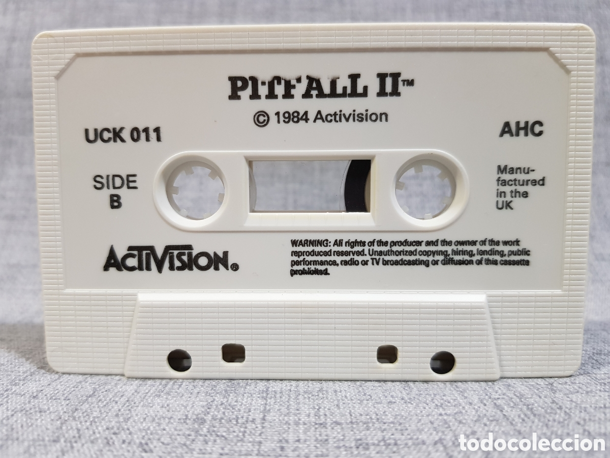 Videojuegos y consolas: ATARI ACTIVISION PITFALL II JUEGO EN CASETE + REGALO DE CINTA CASERA CON JUEGOS PROGRAMADOS - Foto 6