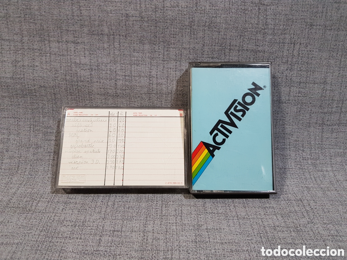 Videojuegos y consolas: ATARI ACTIVISION PITFALL II JUEGO EN CASETE + REGALO DE CINTA CASERA CON JUEGOS PROGRAMADOS - Foto 1