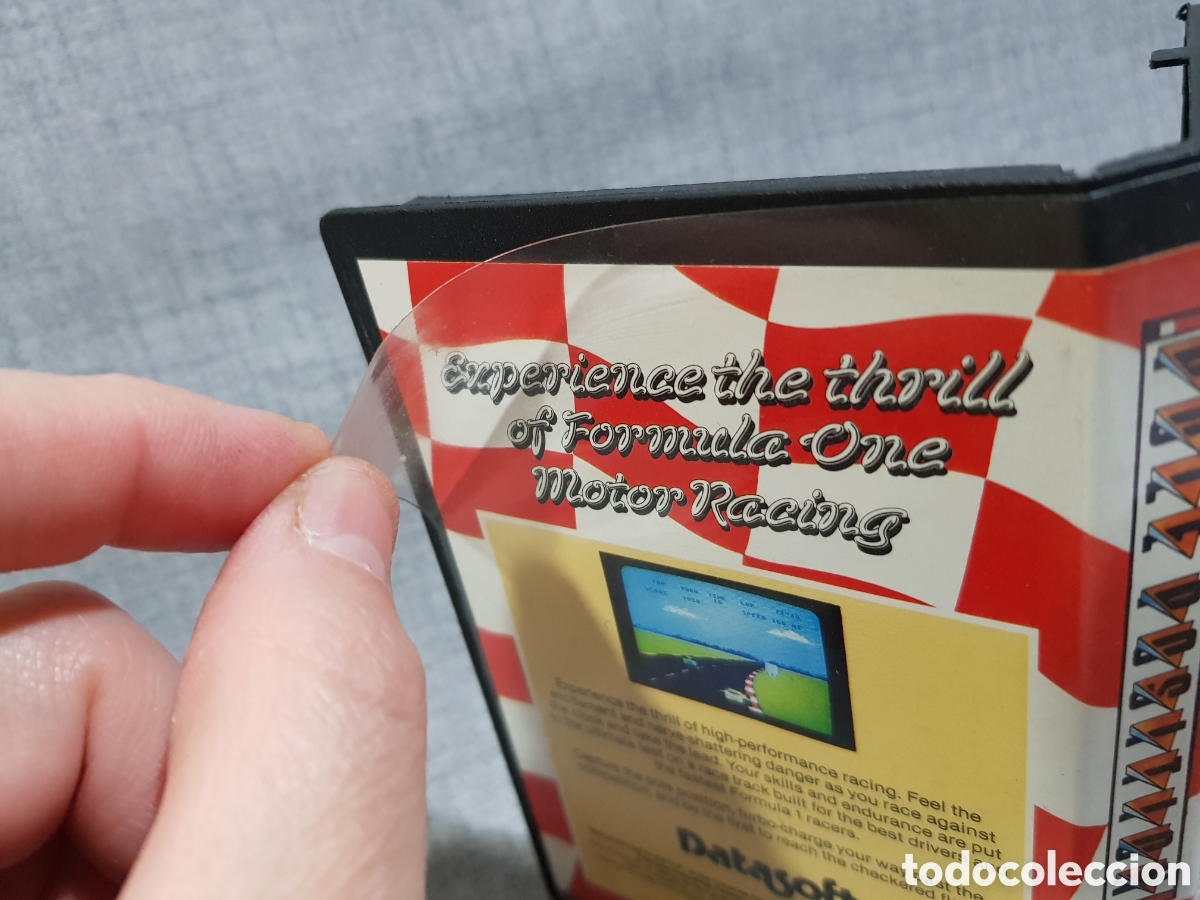 Videojuegos y consolas: ATARI CASETE POLE POSITION NAMCO 1982 DATASOFT 1984 - Foto 5