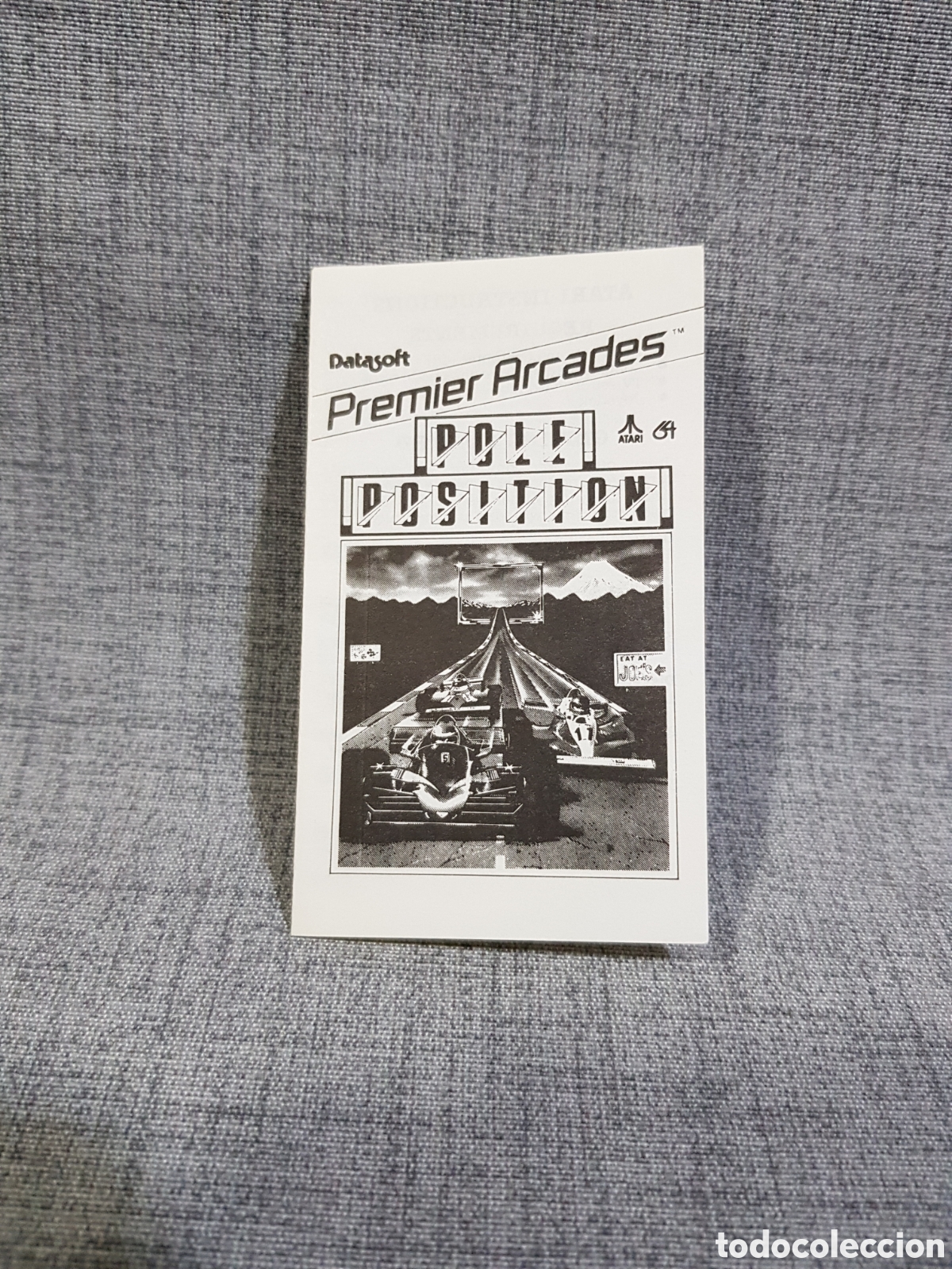 Videojuegos y consolas: ATARI CASETE POLE POSITION NAMCO 1982 DATASOFT 1984 - Foto 8